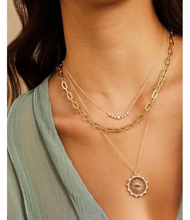 EF COLLECTION 14K CARRIE NECKLACE