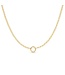 EF COLLECTION 14KY ROLO CHAIN ENHANCED NECKLACE