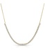 EF COLLECTION Diamond Row Necklace