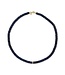 EF COLLECTION Lapis Lazuli Rondelle Bead Necklace