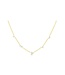 EF COLLECTION Multi-Diamond Cluster Necklace
