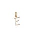 EF COLLECTION 14KY DIAMOND SCRIPT INITIAL CHARM - C