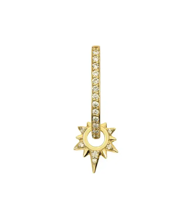 THREE STORIES TINY LOVE EXPLOSION STARBURST CHARMS