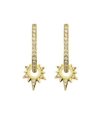 THREE STORIES TINY LOVE EXPLOSION STARBURST CHARMS