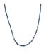 THREE STORIES Delicate Blue Sapphire Beaded Chain