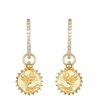 THREE STORIES PHOENIX RISING DOUBLE SIDED CHARMS