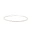 THEIA JEWELRY Clear CZ Bangle - White Gold