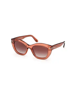 TOM FORD Linda Sunglasses - Orange/Brown