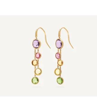 Marco Bicego Jaipur Color - Gemstone Two Strand Earrings