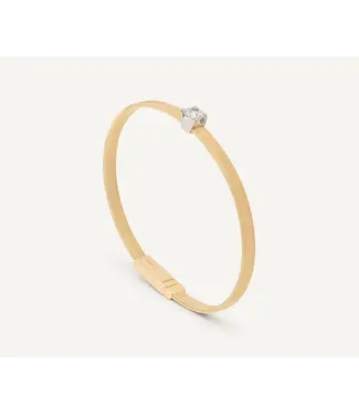 Marco Bicego Masai - Coil Bracelet with Cushion Cut Diamond