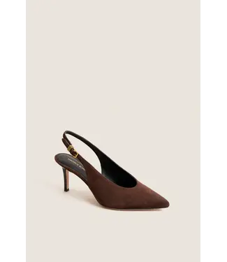 VERONICA BEARD Luciana Slingback Pump - Espresso