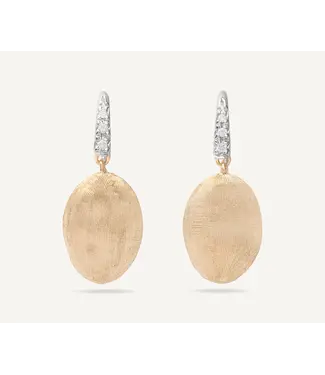 Marco Bicego Siviglia - Yellow Gold Earrings with Diamonds