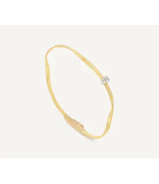 Marco Bicego Marrakech - Coil Bangle with Diamond Station