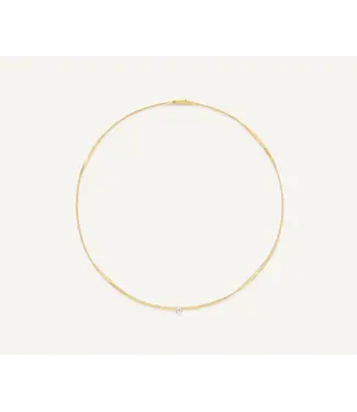 Marco Bicego Marrakech - Coil Necklace with Diamond Station