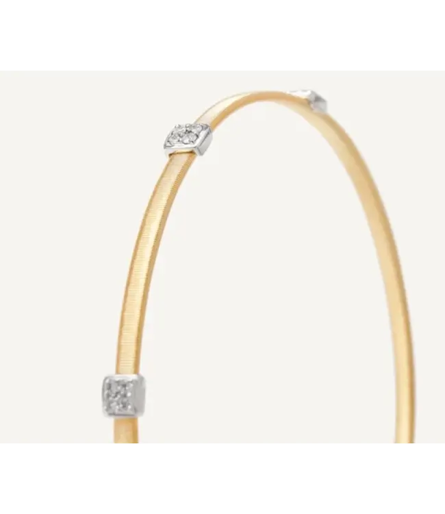 Marco Bicego Masai - Coil Bangle with Diamonds