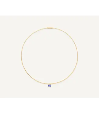 Marco Bicego Masai - Coil Necklace with Tanzanite Tourmaline Station