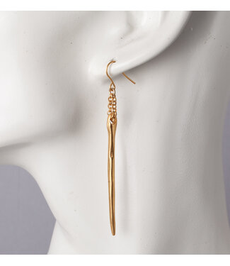 ERMINE Lance Long Earrings