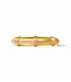 JULIE VOS Portofino Stone Hinge Bangle - Melon Jade