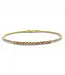TABRIJA Beaded Bracelet with Diamonds - Yellow Gold