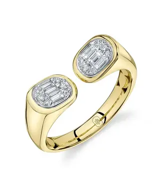 SHY CREATION Icon Lumeria - Diamond Baguette Ring