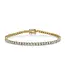 SHY CREATION Stella - Diamond Tennis Bracelet - Yellow Gold