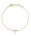 SHY CREATION Kate - Diamond Dragonfly Matte Bracelet