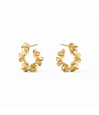 JULIE VOS Small Bloom Hoop