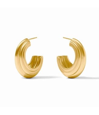 JULIE VOS Medium Portofino Statement Hoops