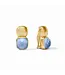 JULIE VOS Catalina Clip - Iridescent Chalcedony Blue