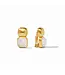 JULIE VOS Catalina Clips - Iridescent Clear Crystal