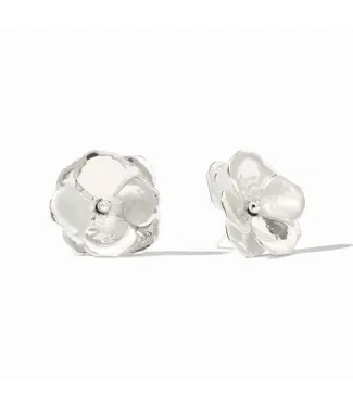 JULIE VOS Silver Bloom Statement Studs