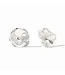 JULIE VOS Silver Bloom Statement Studs