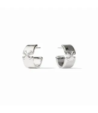JULIE VOS Silver Essex Hoops