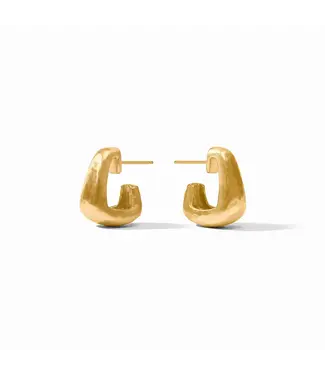 JULIE VOS Small Sahara Hoops - Gold