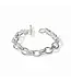 JULIE VOS Silver Essex Link Bracelet