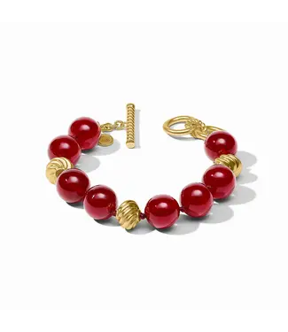 JULIE VOS Ravello Bracelet - Cranberry