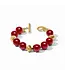 JULIE VOS Ravello Bracelet - Cranberry