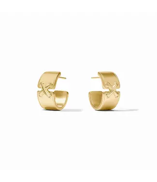 JULIE VOS Gold Essex Hoops