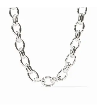 JULIE VOS Silver Essex Link Necklace