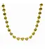 JULIE VOS Cobblestone Tennis Necklace - Green