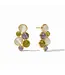 JULIE VOS Cobblestone Statement Earrings - Multi Stone