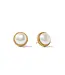 JULIE VOS Fleur-de-Lis Pearl Studs