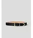 B-LOW THE BELT Marc Calf-Hair Leather Belt