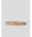 B-LOW THE BELT Marc Calf-Hair Leather Belt