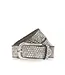 B.Belt Zoe Silver Belt - Taupe