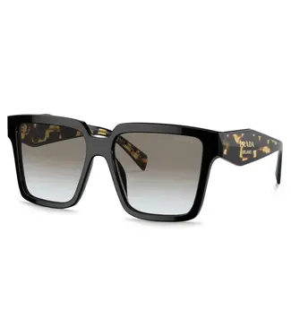 PRADA Black-Gradient Square Sunglasses