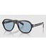 PRADA Blue Lolite Horn Sunglasses