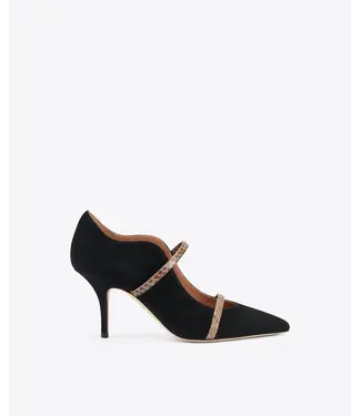 MALONE SOULIERS Maureen 70 Pumps - Black Suede