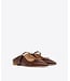 MALONE SOULIERS Maureen Leather Flat Mules