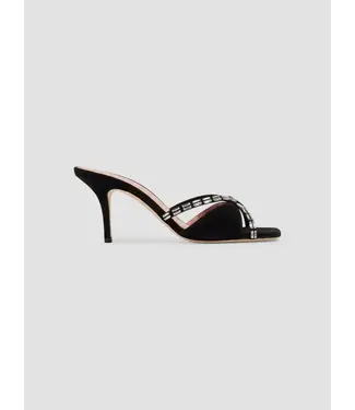 MALONE SOULIERS Penn 70-15 Embellished Suede Heels